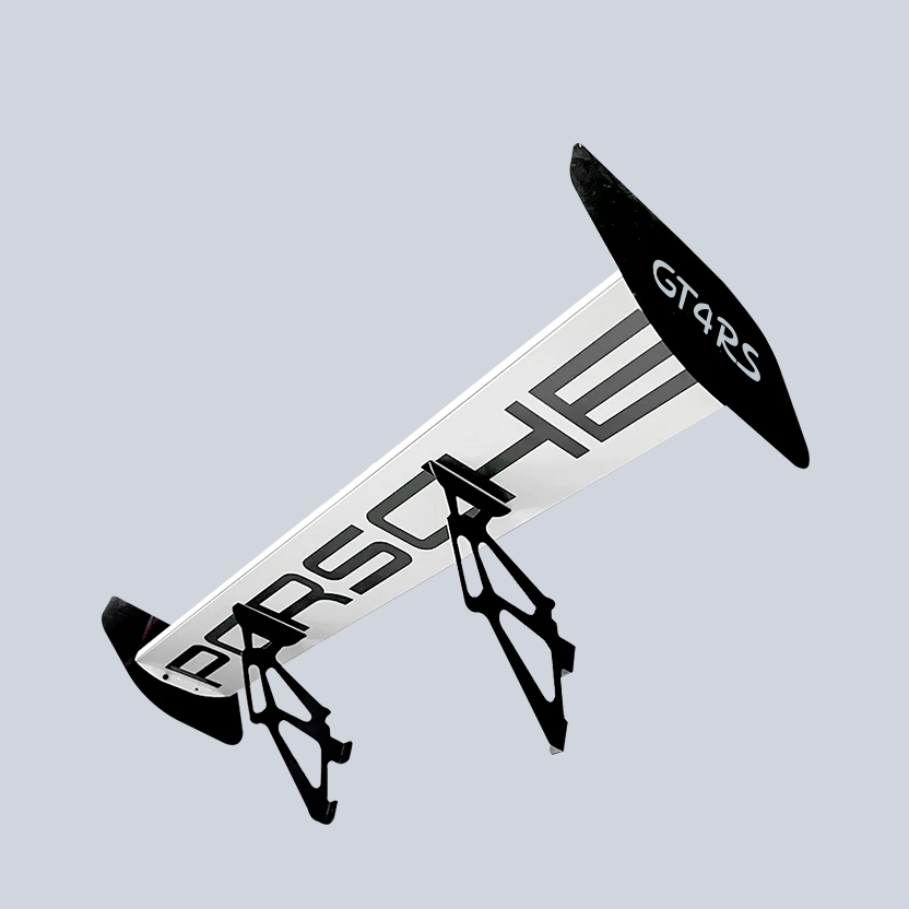 GT4 RS Spoiler Shelf for Wall β Spoiler Shelf for Home, Office, Garage | Race Car Inspired Display Wall Shelf