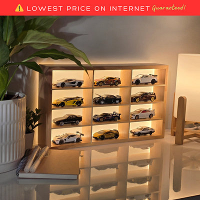 For Car Collectors (Wooden Display & Shelf)