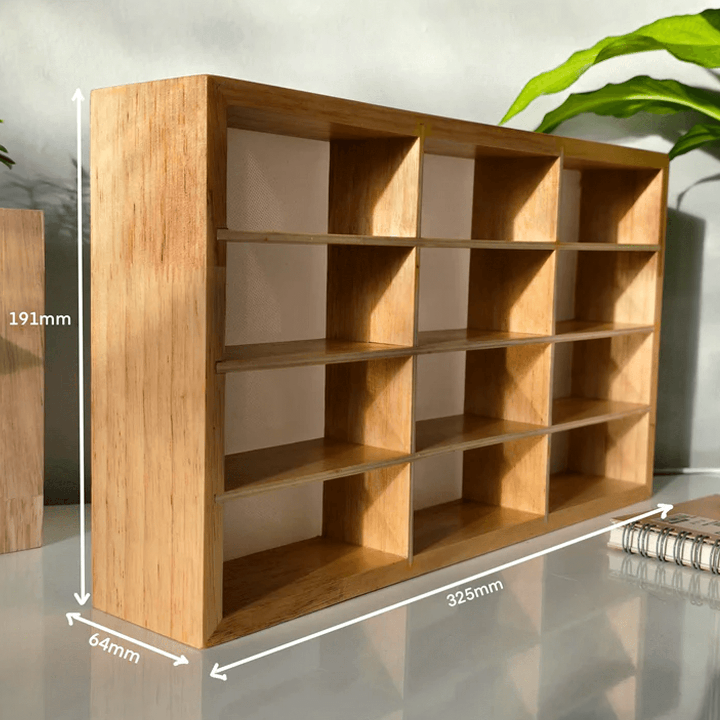 Elite Collector’s Edition: Pine Wood LED Display For Cars