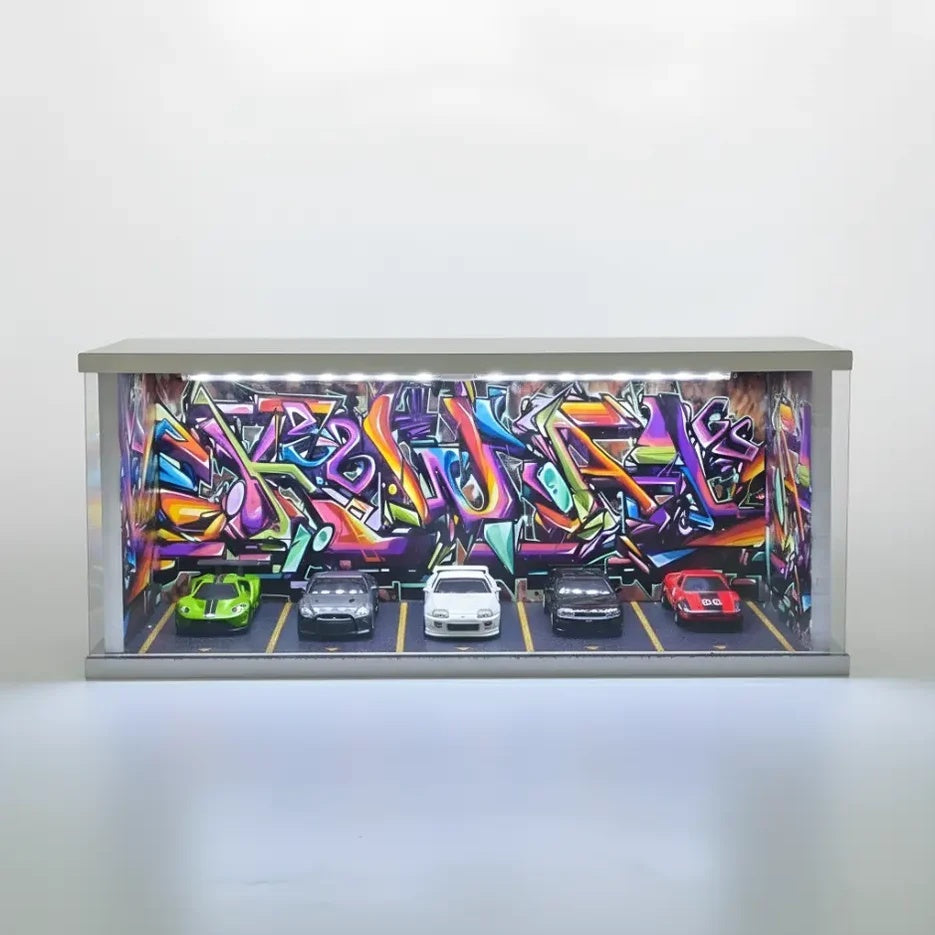 The Diorama Stack with Light and Acrylic Cover