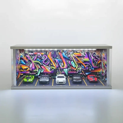 The Diorama Stack with Light and Acrylic Cover