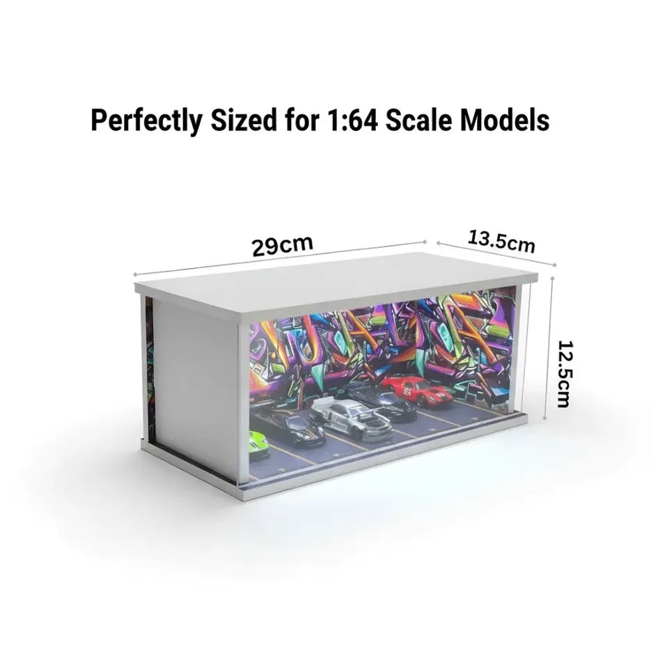 The Diorama Stack with Light and Acrylic Cover