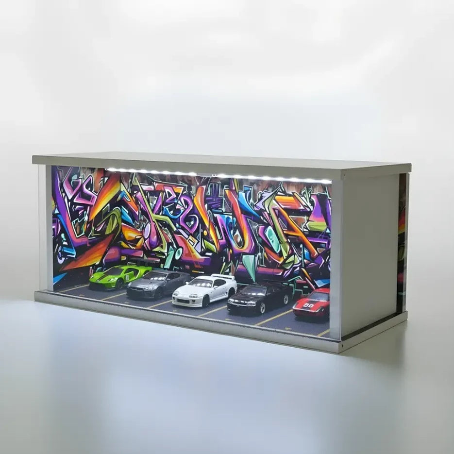 The Diorama Stack with Light and Acrylic Cover