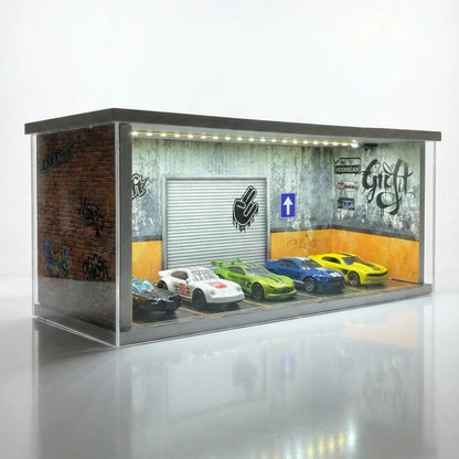 The Diorama Stack with Light and Acrylic Cover
