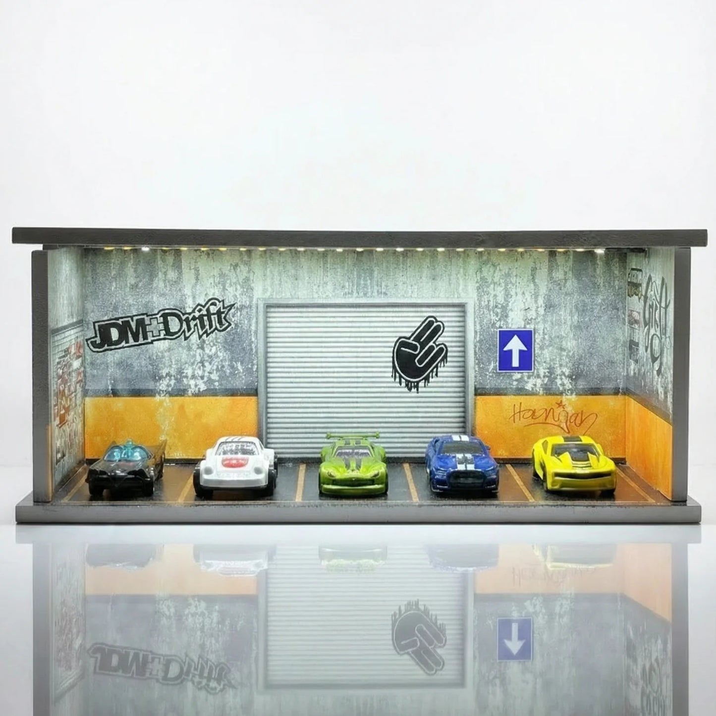 The Diorama Stack with Light and Acrylic Cover